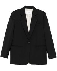 Tela - Single-Breasted Notched-Lapel Blazer - Lyst