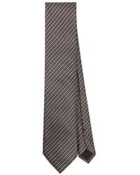 Tom Ford - Stripe-pattern Silk Tie - Lyst