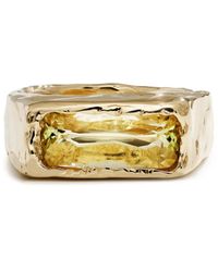 Fie Isolde - 14Ct Cogency Beryl Band Ring - Lyst