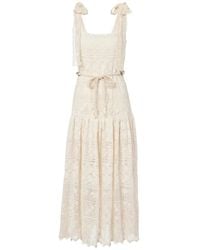 Zimmermann - Lace-Knit Maxi Dress - Lyst
