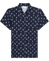 agnès b. - Violaine Floral-Print Button-Downt-Shirt - Lyst