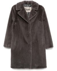 Herno - エコファー コート - Lyst