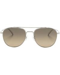 Oliver Peoples - Lunettes De Soleil Rivetti À Monture Pilote - Lyst