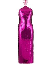 Cult Gaia - Abito Midi Tasmina Con Paillettes - Lyst