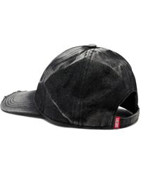 DIESEL C-Arson Cap in Black for Men | Lyst