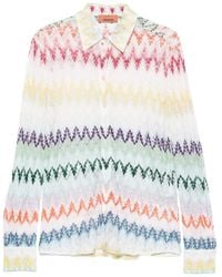 Missoni - Overhemd Met Patroon - Lyst