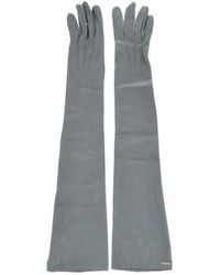 DSquared² - Logo-Plaque Gloves - Lyst