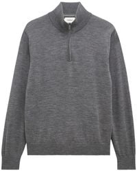 Pringle of Scotland - Pull En Laine Mérinos À Col Zippé - Lyst