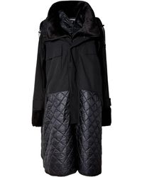 Junya Watanabe - Quilted Parka With Hood - Lyst