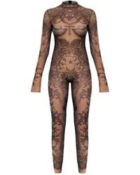 DSquared² - Jumpsuit mit Tattoo-Print - Lyst
