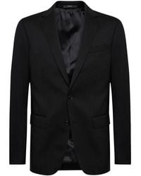 BOGGI - Stretch Wool Blazer - Lyst