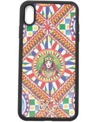 Dolce & Gabbana - Dg-Logo Patterned Phone Case - Lyst