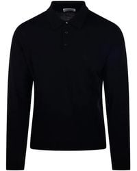 Roberto Collina - Long-Sleeve Polo-Collar Sweater - Lyst