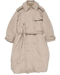 Acne Studios - Technical Belted-Padded Trench Coat - Lyst