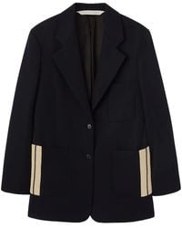 Palm Angels - Tape-Detail Virgin Wool-Blend Blazer - Lyst