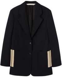 Palm Angels - Tape-Detail Virgin Wool-Blend Blazer - Lyst