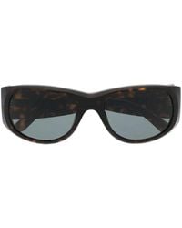 Marni - Round Frame Tortoiseshell Sunglasses - Lyst