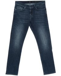 7 For All Mankind - Slimmy Five-Pocket Denim Jeans - Lyst
