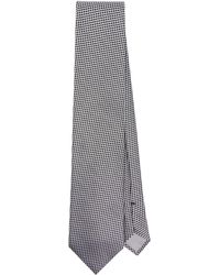 Tom Ford - Cravate en soie à motif géométrique brodé - Lyst