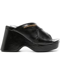 Alexander Wang - Women Float Criss-cross Wedge Sandal - Lyst