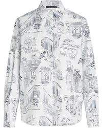 KARL LAGERFELD - X Jorge Parra Shirt - Lyst