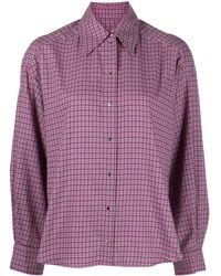 Roseanna - Checked Button-up Shirt - Lyst