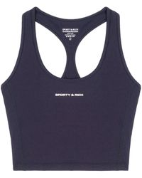 Sporty & Rich - クロップド タンクトップ - Lyst
