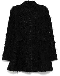 Shiatzy Chen - Sense Of Ink Collection Tweed Jacket - Lyst