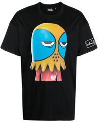 Haculla - T-Shirt mit Unamused Hac Man-Print - Lyst