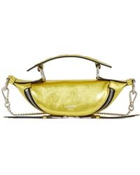 Lancel - Origami Leather Mini Crossbody Bag - Lyst