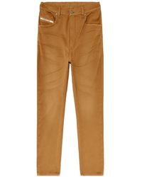 DIESEL - Regular Waist 2032 D-Krooley-Bw Joggjeans - Lyst