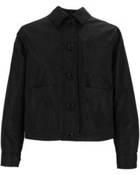 Aspesi - Button-Up Patch-Pocket Jacket - Lyst