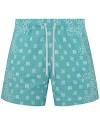 Amiri - Short De Bain À Imprimé Cachemire - Lyst