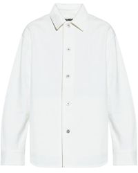 Jil Sander - Klassisches Jeanshemd - Lyst