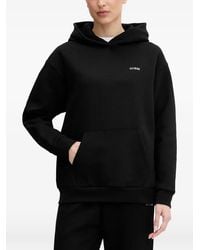Guess - Nat Logo-Print Pouch-Pocket Hoodie - Lyst