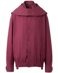 Homme Plissé Issey Miyake - Veste Carrier Carried À Capuche - Lyst