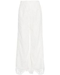 Evarae - Vida Wide-Leg Trousers - Lyst