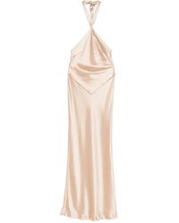 retroféte - Satijnen Maxi-Jurk - Lyst