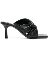 Senso - Mila 80Mm Leather Mules - Lyst