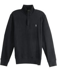 Polo Ralph Lauren - Pull À Logo Brodé Et Col Zippé - Lyst