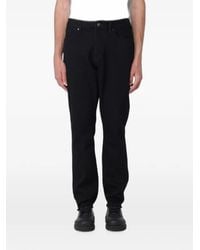 ARMANI EXCHANGE - Logo-Patch Slim-Fit Jeans - Lyst