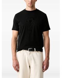 KARL LAGERFELD - Ikonik Embroidered T-Shirt - Lyst