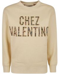 Valentino Garavani - Logo-Embroidered Sweatshirt - Lyst