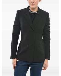Stella McCartney - Double-Breasted Peak-Lapel Blazer - Lyst