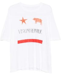 Visvim - Camiseta Jumbo Con Estampado Gráfico - Lyst