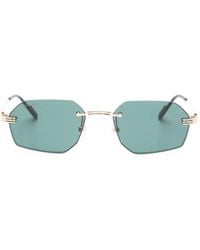 Cartier - Signature C De Cartier Geometric-Frame Sunglasses - Lyst