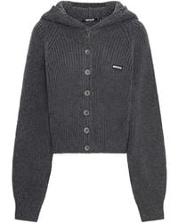 ROTATE BIRGER CHRISTENSEN - Hoodie En Maille À Coupe Ample - Lyst