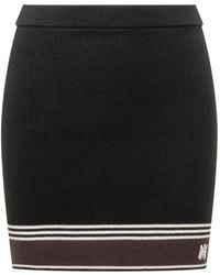 Amiri - Ma Stripe Mini Skirt - Lyst