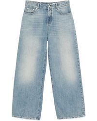 McQueen - Wide-Leg Jeans - Lyst