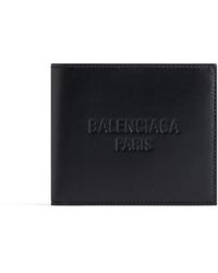 Balenciaga - Portafoglio bi-fold goffrato Duty Free - Lyst